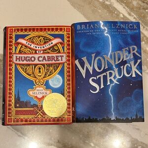 The Invention of Hugo Cabret and Wonderstruck Books by Brian Selznick
